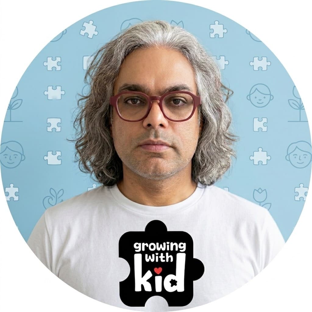 Raghvendra Singh, founder of Growing With Kid